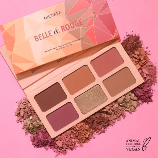 MOIRA BELLE & ROUGE  FACE PALETTE