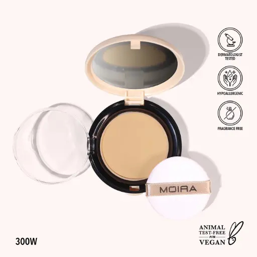 MOIRA COMPLETE WEAR POWDER FOUNDATION 300W