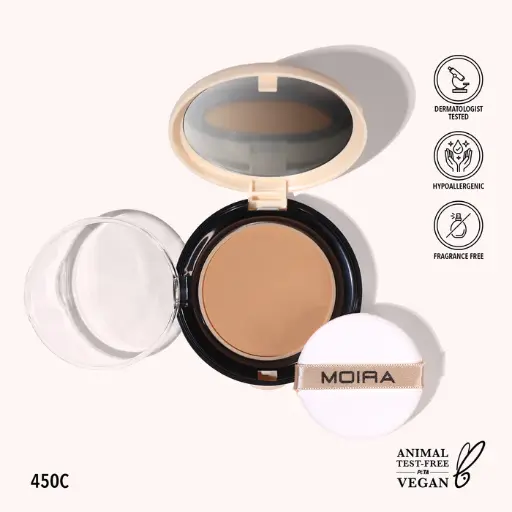 MOIRA COMPLETE WEAR POWDER FOUNDATION 450C