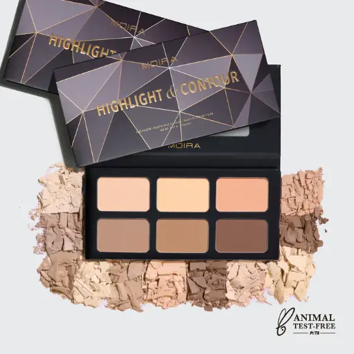 MOIRA HIGHLIGHT & CONTOUR FACE PALETTE