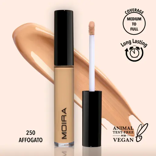MOIRA LAVISH CREAMY CONCEALER 250 AFFOGATO
