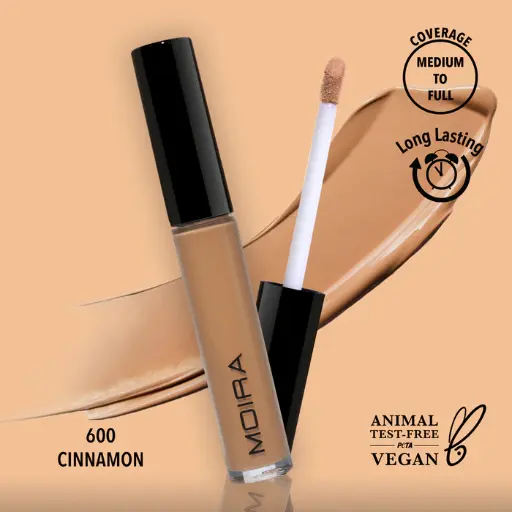 MOIRA LAVISH CREAMY CONCEALER 600 CINNAMON