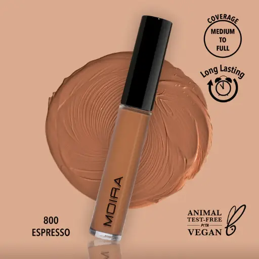 MOIRA LAVISH CREAMY CONCEALER ESPRESSO 800