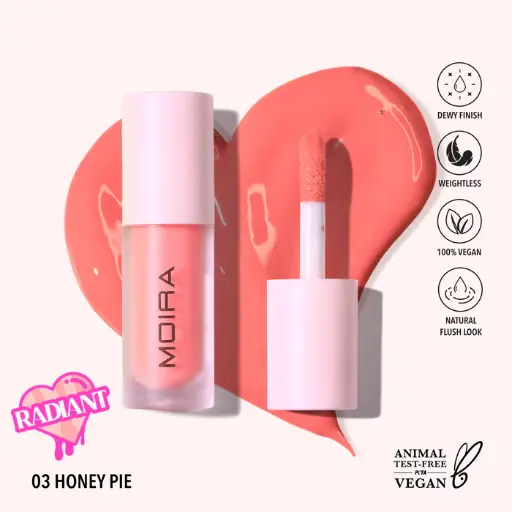 MOIRA LOVE STEADY LIQUID BLUSH 03