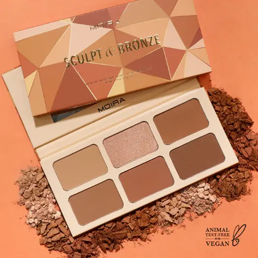 MOIRA SCULPT & BRONZE FACE PALETTE