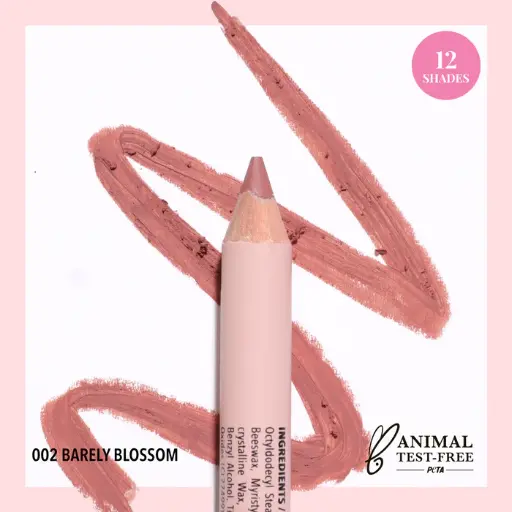 MOIRA SIGNATURE LIP PENCIL 002 BARELY BLOSSOM