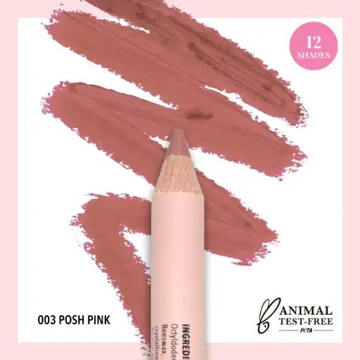 MOIRA SIGNATURE LIP PENCIL 003 POSH PINK