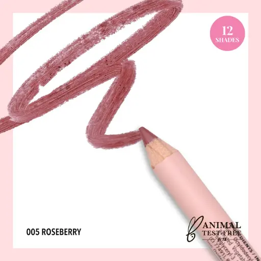 MOIRA SIGNATURE LIP PENCIL 005 ROSEBERRY