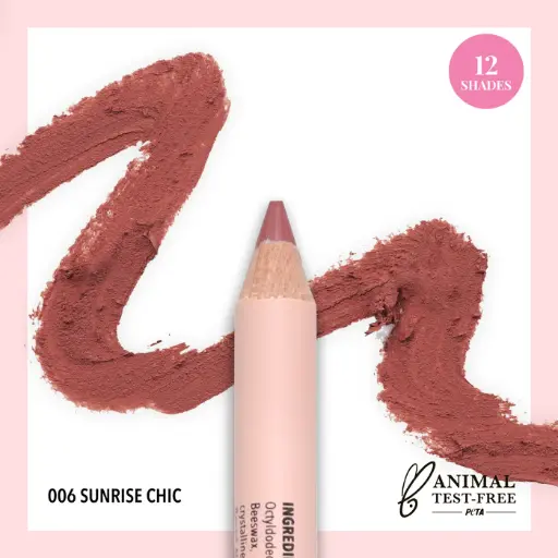 MOIRA SIGNATURE LIP PENCIL 006 SUNRISE CHIC