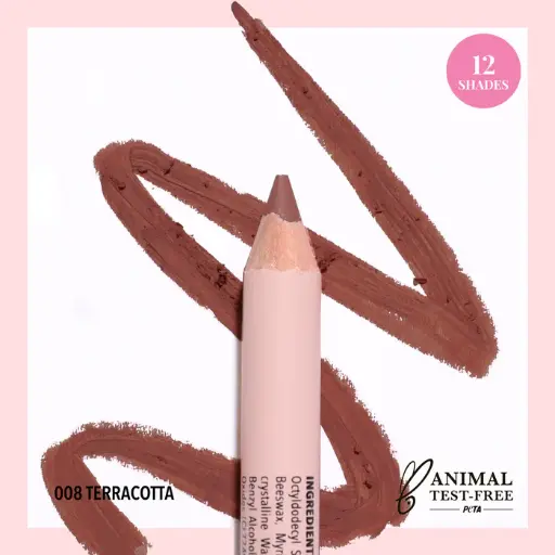 MOIRA SIGNATURE LIP PENCIL 008 TERRACOTTA