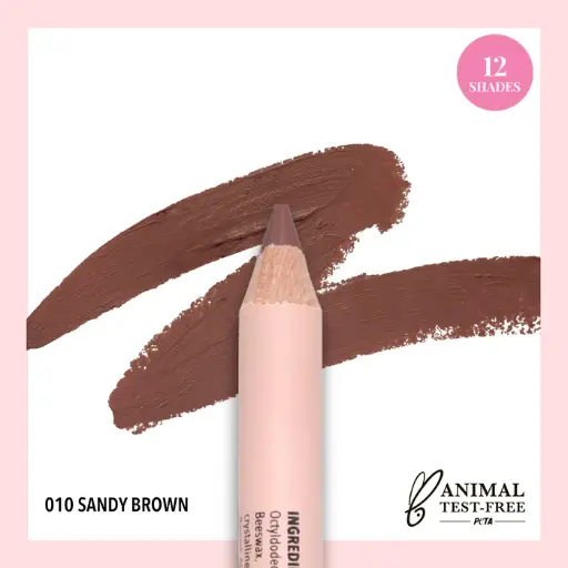 MOIRA SIGNATURE LIP PENCIL 010 SANDY BROWN
