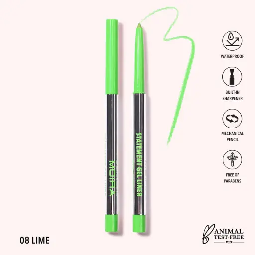 MOIRA STATEMENT GEL LINE 08 LIME
