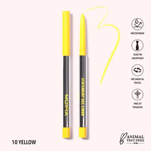 MOIRA STATEMENT GEL LINE 10 YELLOW