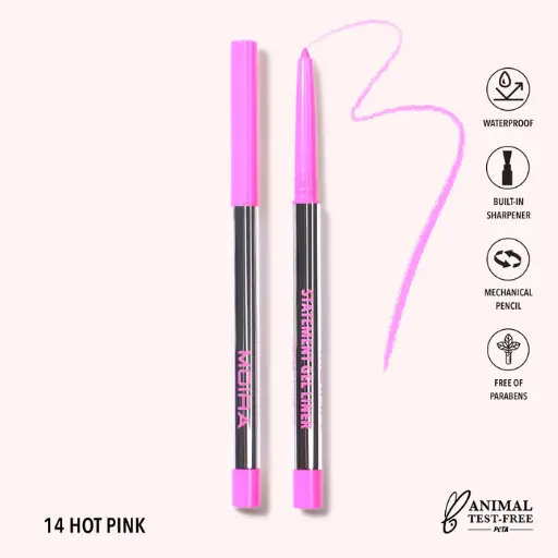 MOIRA STATEMENT GEL LINE 14 HOT PINK