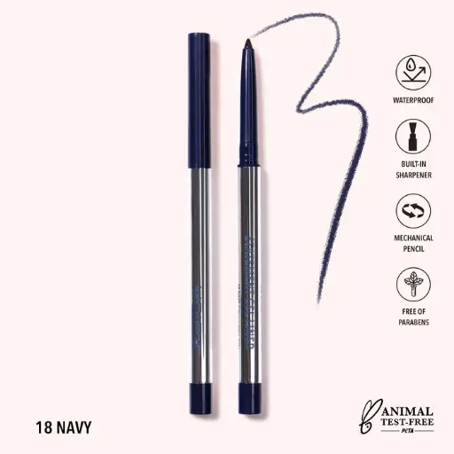 MOIRA STATEMENT GEL LINE 18 NAVY
