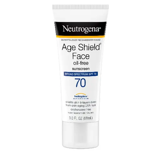 NEUTROGENA AGE SHIELD FACE SUNSCREEN SPF70