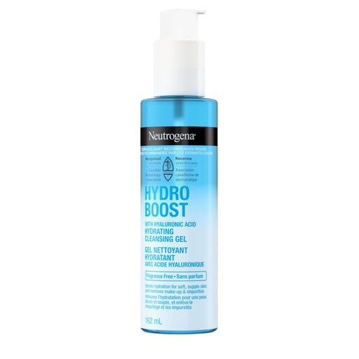 NEUTROGENA HYDRO BOOST HYDRATING CLEANSING GEL 162ML