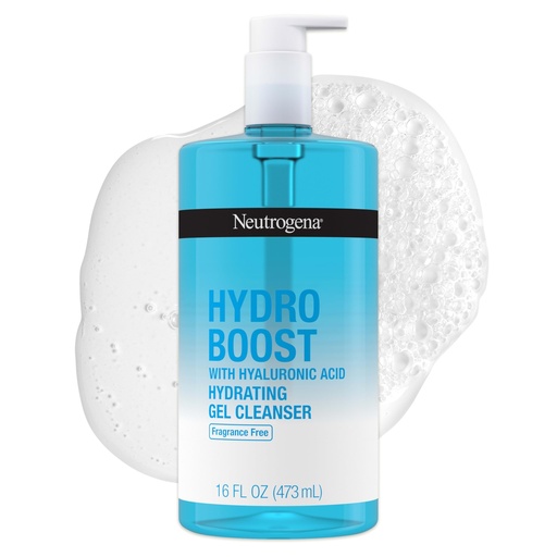 NEUTROGENA HYDRO BOOST WITH HYALURONIC ACID GEL CLEANSER 16 OZ