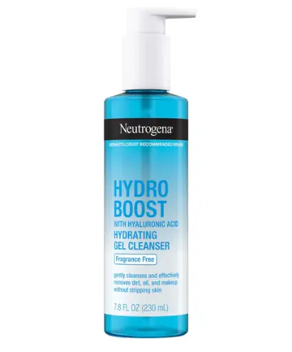 NEUTROGENA HYDRO BOOST WITH HYALURONICO ACID HYDRATING GEL CLEANSER 230ML