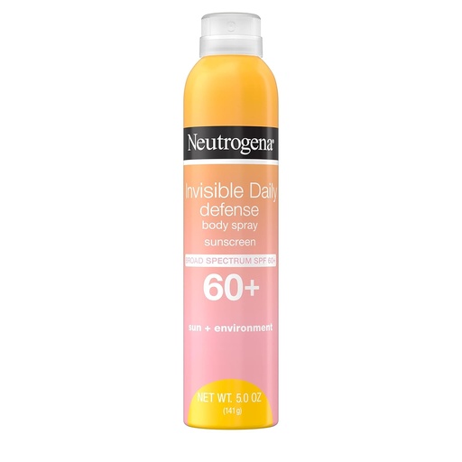 NEUTROGENA INVISIBLE DAILY DEFENSE BODY SPRAY SPF 60+