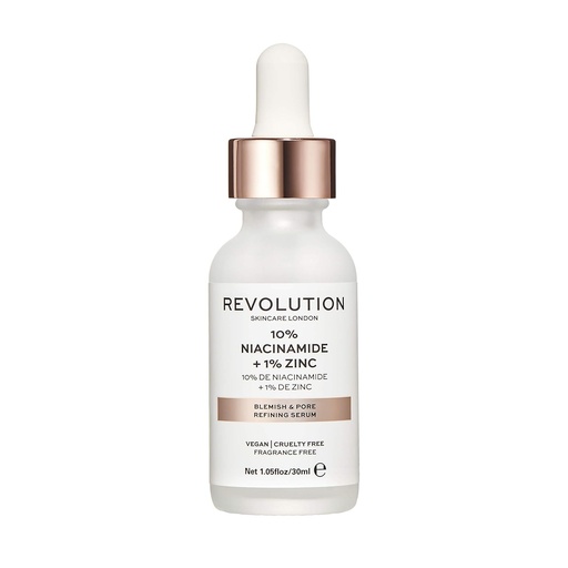 NIACINAMIDA + ZINC SERUM REVOLUTION SKINCARE 30 ML 