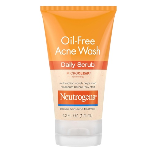 OIL FREE ACNE WASH NEUTROGENA EXFOLIANTE