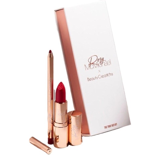 ROSY MCMICHAEL X BEAUTY CREATIONS THE TRUE RED KIT