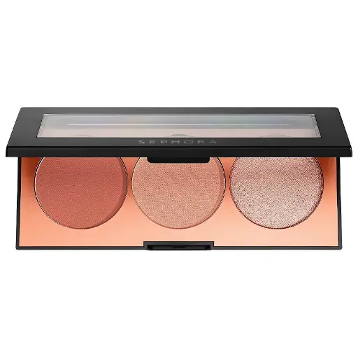 SEPHORA TRIO FACE PALETTE  RADIATE