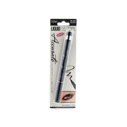 SHE LIQUID EYE PENCIL BLACK