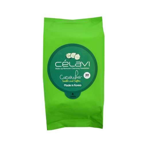 TOALLITAS DESMAQUILLANTES CELAVI CUCUMBER