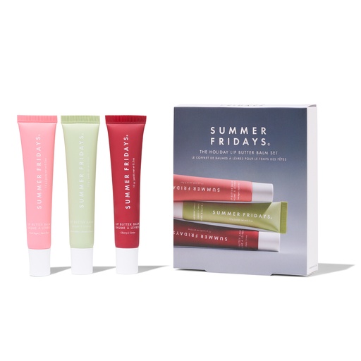 SUMMER FRIDAYS THE HOLIDAY LIP BUTTER BALM SET