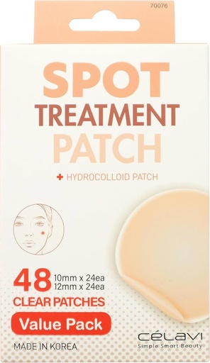 CELAVI SPOT TREATMENT PATCH 48UND