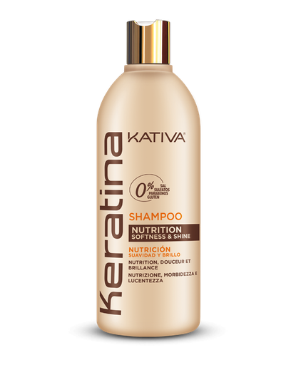 KATIVA KERATINA SHAMPOO 500ML