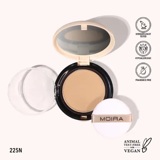 MOIRA COMPLETE WEAR POWDER FOUNDATION 225N