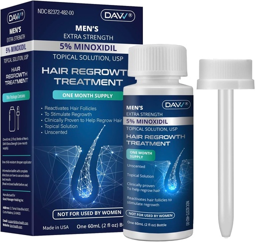 MINOXIDIL HAIR REGROWTH TREATMENT 60ML