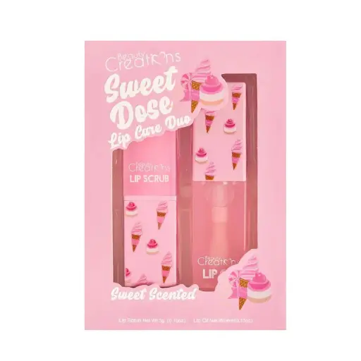 BEAUTY CREATIONS SWEET DOSE LIP CARE DUO SWEET SCENTED