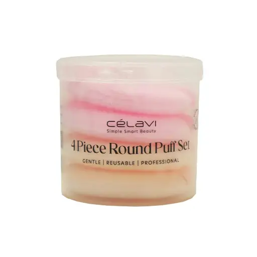 CELAVI PUFF SET 4 PCS ROUND