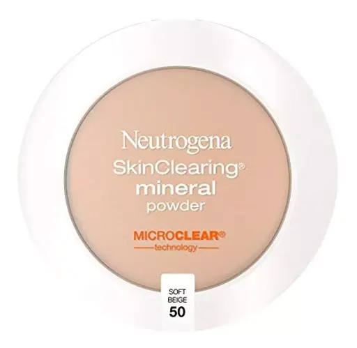 NEUTROGENA SKINCLEARING MINERAL POWDER 50 SOFT BEIGE