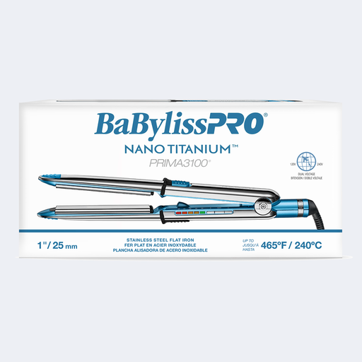 BABYLISS PRO NANO TITANIUM OPTIMA 3100 PLANCHA PROFESIONAL 