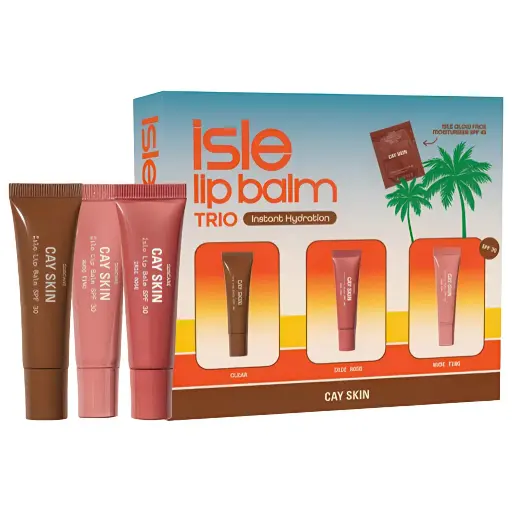 ISLE LIP BALM TRIO CAY SKIN