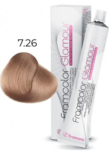 FRAMESI FRAMCOLOR HAIR COLORING CREAM 7.26