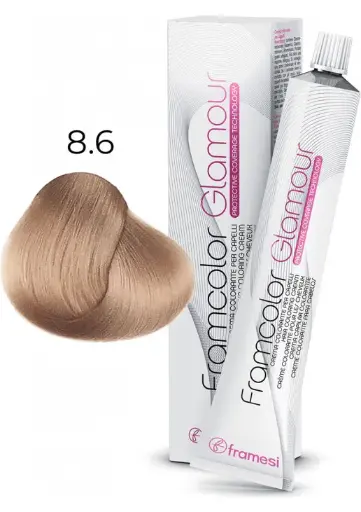 FRAMESI FRAMCOLOR HAIR COLORING CREAM  8.6