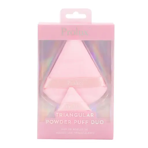 PROLUX TRIANGULAR POWDER PUFF DUO 