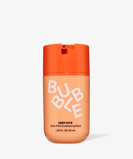 BUBBLE DEEP DIVE AHA+PHA EXFOLIATING MASK 