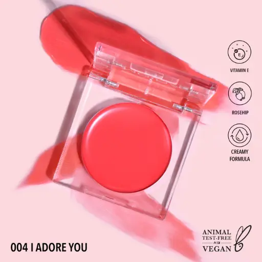 MOIRA LOVEHEAT CREAM BLUSH 04 I DORE YOU