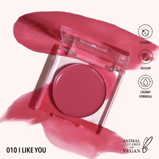 MOIRA LOVEHEAT CREAM BLUSH 10 I LIKE YOU