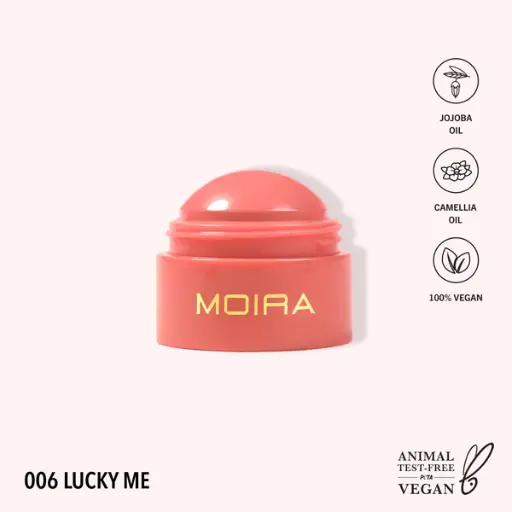 MOIRA SOFT BLUSH BALM 006 LUCKY ME 