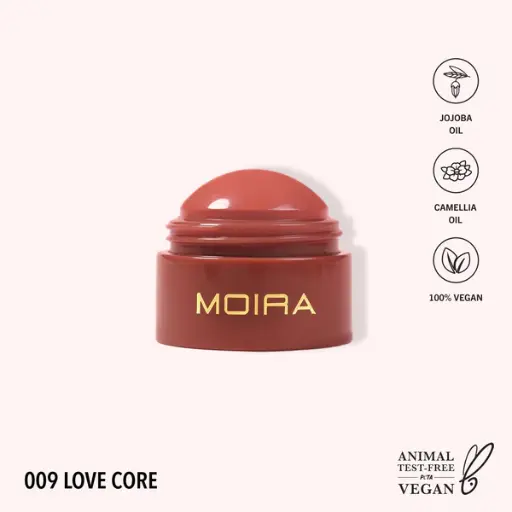 MOIRA SOFT BLUSH BALM  009 LOVE CORE