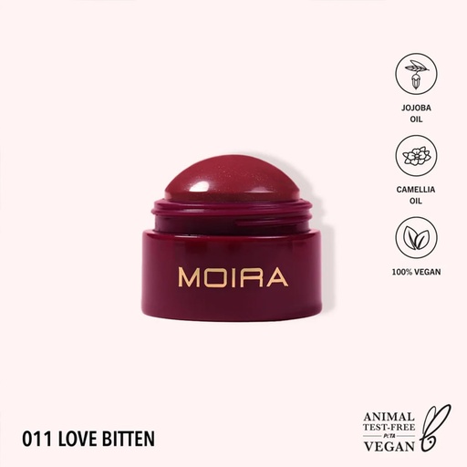 MOIRA SOFT BLUSH BALM 011 LOVE BITTEN