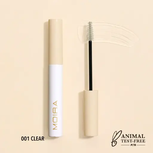 MOIRA BROW DEFYING MASCARA 01 CLEAR